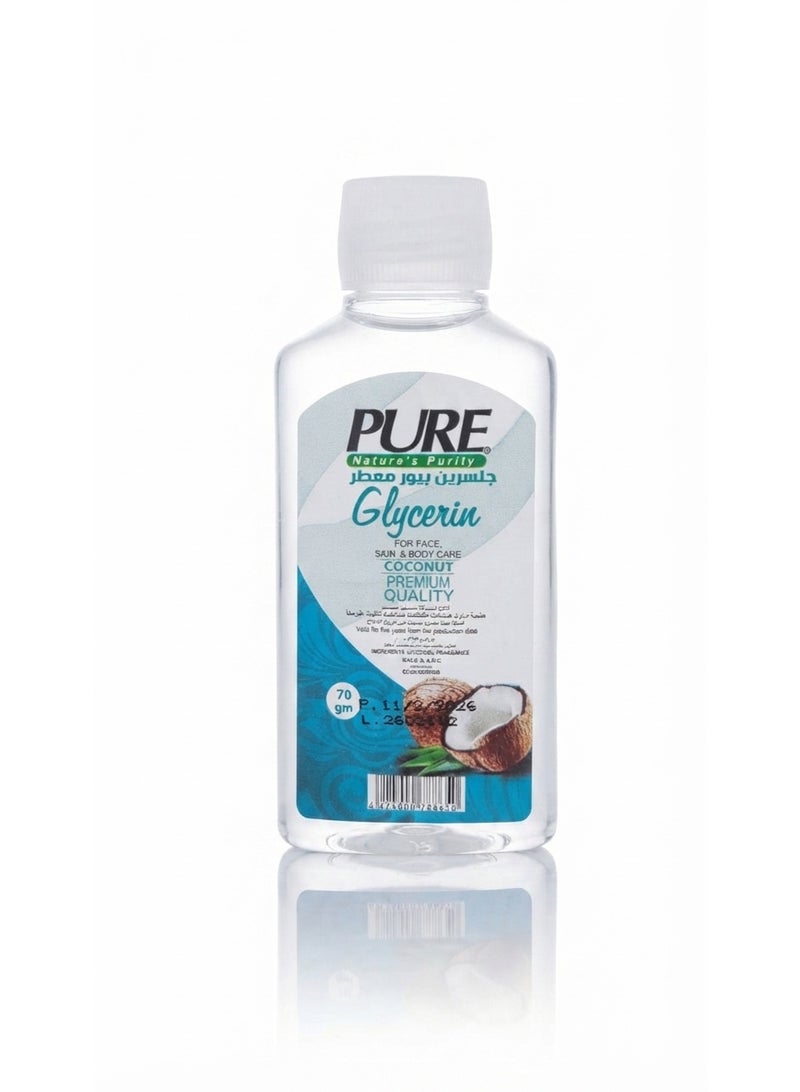 PURE Perfumed Glycerin for Face, Skin & Body Care - 70ml