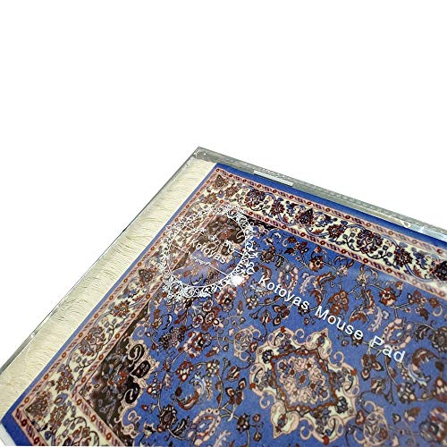 kotoyas Rug Mouse Pad, 2 Pack Woven Rug Bohemian Style Carpet Mouse Pad for Table Décor - Image 5