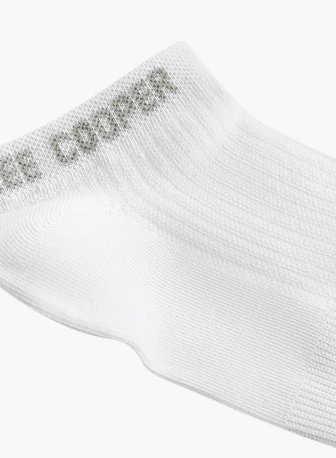 Lee Cooper WHITE Men Socks Ankle Length - Set Of 5 for Men | Best Price UAE