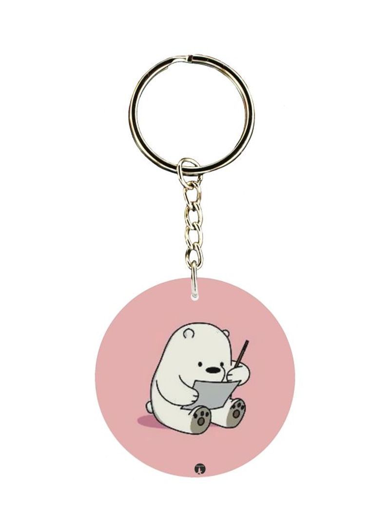 RKN Bear Printed Keychain