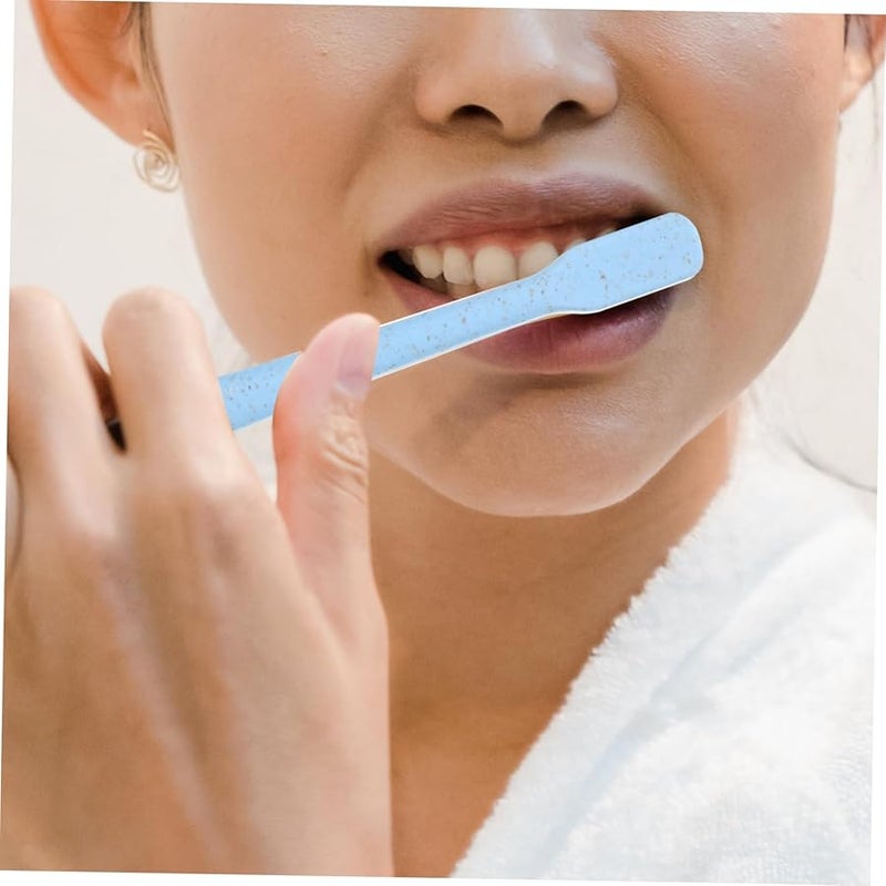 طقم فرشاة أسنان من الفحم النباتي للبالغين 12 قطعة للسفر - Image 4