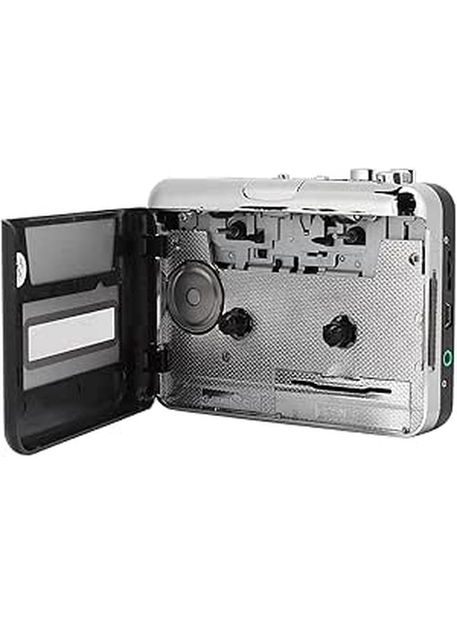 Portable Stereo Cassette Player USB Tape to MP3 Converter with USB Cable - Image 1