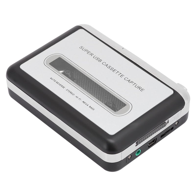 Portable Stereo Cassette Player USB Tape to MP3 Converter with USB Cable - Image 5