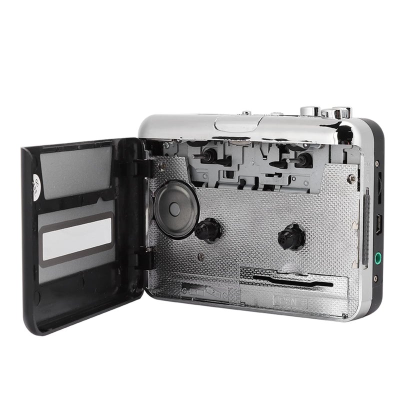 Portable Stereo Cassette Player USB Tape to MP3 Converter with USB Cable - Image 2