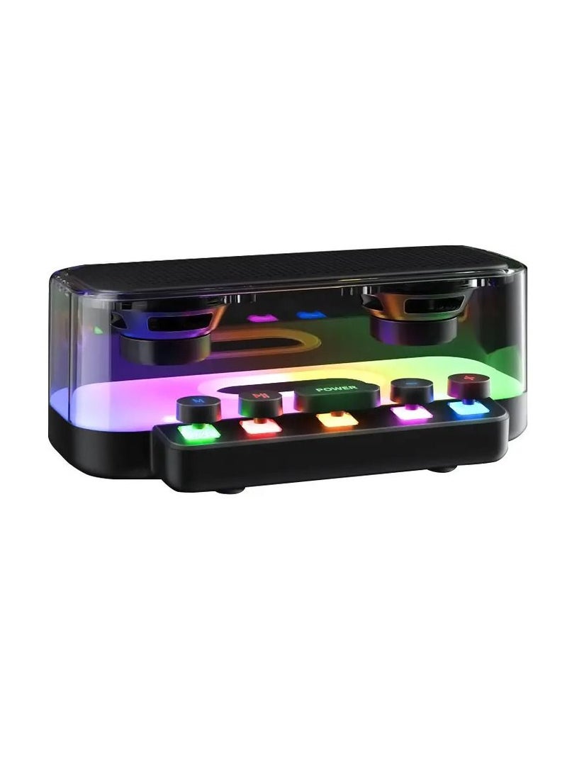 YS - High Quality RGB Subwoofer Stereo Z6 Color Light PC Game Portable Speaker - Image 1