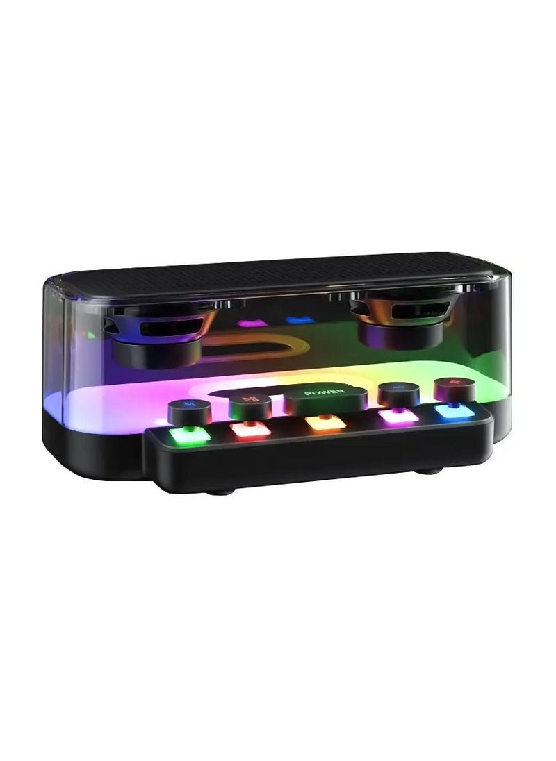 YS - High Quality RGB Subwoofer Stereo Z6 Color Light PC Game Portable Speaker - Image 1