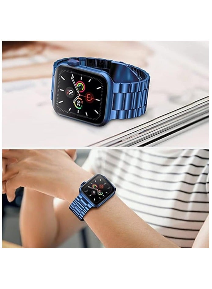 ELTRAZONE Stainless Steel Strap Metal Bracelet For Apple Watch Series 7/6/5/4/3/2/SE - 41/40/38 mm - Image 5