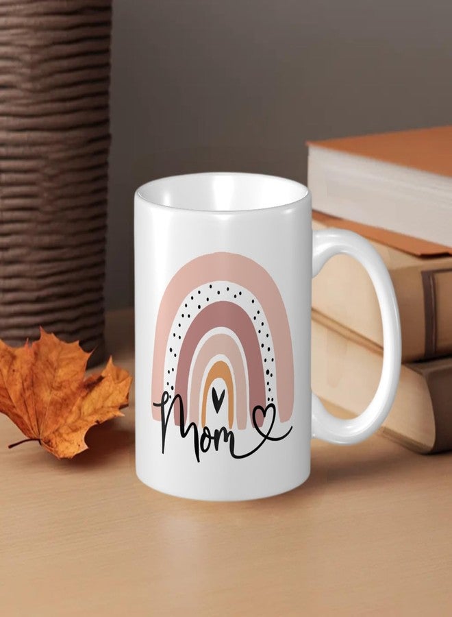 Wisedeal Funny Mom Coffee Mug for New Mama - Ceramic 11 Oz Cups Gift with Mothers Day, First Time Mom Gifts for Birthday Christmas, White TeaCup - Image 4