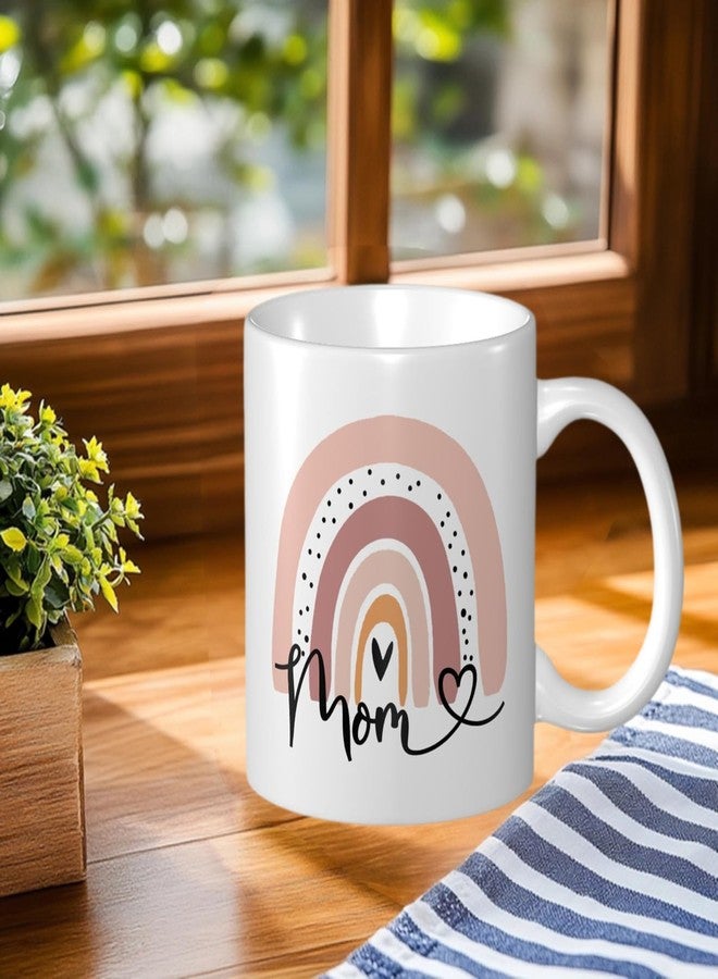 Wisedeal Funny Mom Coffee Mug for New Mama - Ceramic 11 Oz Cups Gift with Mothers Day, First Time Mom Gifts for Birthday Christmas, White TeaCup - Image 5