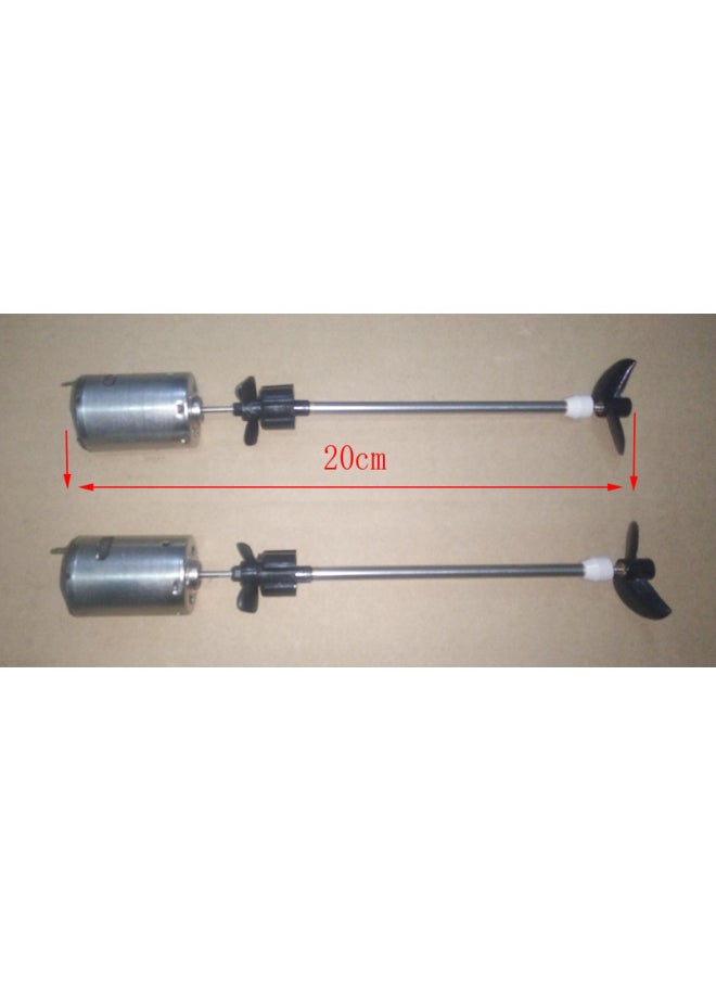 Drive Shaft Suit Marine Speedboat Model Boat Shaft Assembly Remote Control Boat Power Suit Self-made Hull Accessories Modification-Color:Total Length 20cm Without Fixed Seat-Specifications:Official Standard  - Image 1
