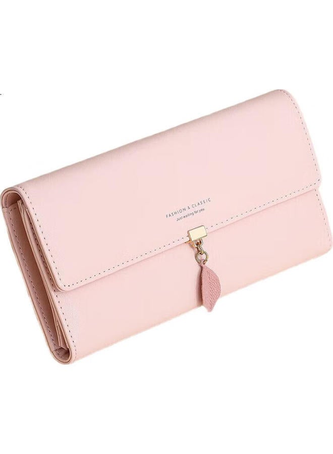 Viney Leather Women'S Wallet, Large Capacity Clutch, Long-Style Multi-Card Holder, Coin Purse, High-End Luxury Wallet, Leather Purse - Image 2