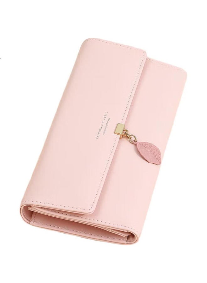 Viney Leather Women'S Wallet, Large Capacity Clutch, Long-Style Multi-Card Holder, Coin Purse, High-End Luxury Wallet, Leather Purse - Image 1