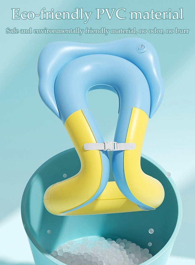 DUNISO حلقة سباحة قابلة للنفخ للأطفال، حلقات عائمة قابلة للنفخ، حلقات سباحة صغيرة قابلة للنفخ للأطفال لحفلات السباحة في الماء - Image 5