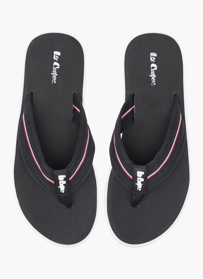Lee Cooper - Men's Textured Slip-On Thong Slippers - Image 1