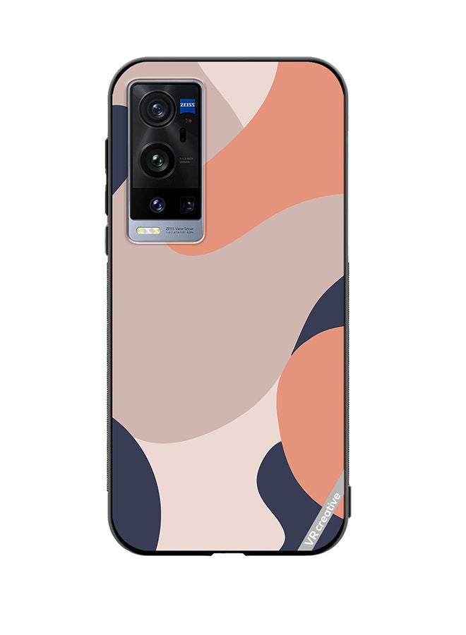 VR CREATIVE Protective Case Cover For Vivo X60 Pro Plus Layered In Multicolor Design - Image 1
