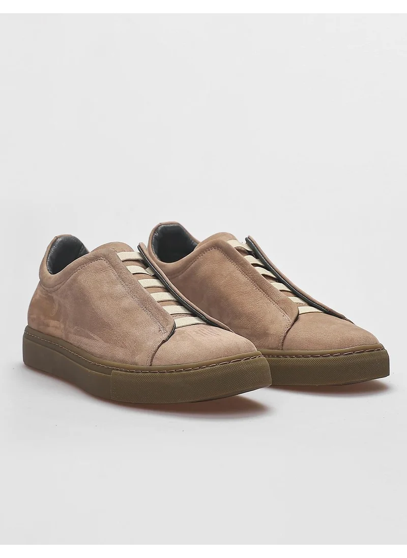 كاباني Leather Mink Elastic Men's Sneaker