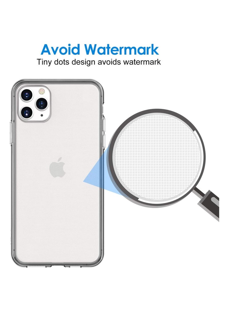 جي تيك جراب JETech لهاتف iPhone 11 Pro (2019) ، 5.8 بوصة ، غطاء ممتص للصدمات ، ظهر شفاف مضاد للخدش (شفاف) - Image 5