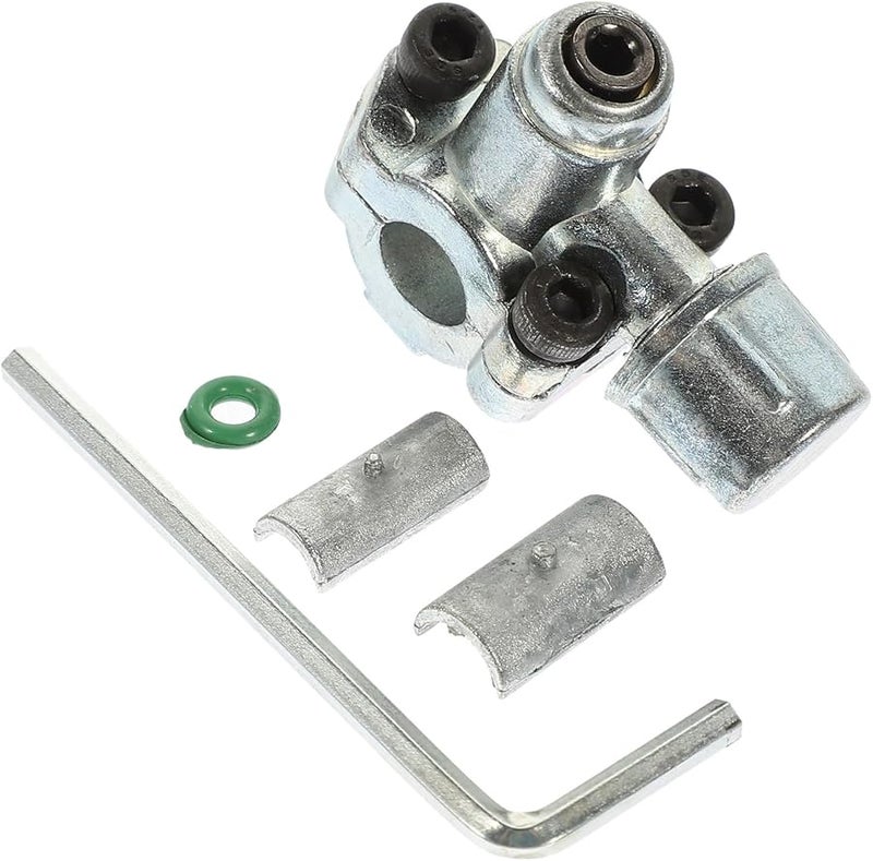 مجموعة صمامات ثقب رصاصة ثلاجة سبيكة الزنك القابلة للتعديل وحدة تبيد مقاومة للصدأ - Image 2