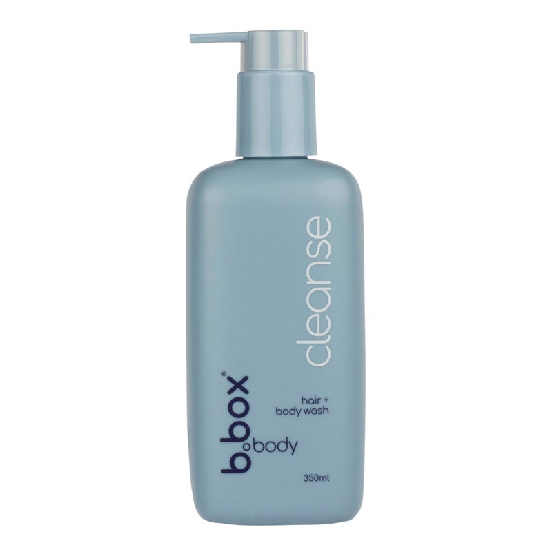 b.box body Cleanse - Baby Shampoo and Body Wash w/Relaxing Lavender  Roman Chamomile Scents. Gentle Foaming Gel for Newborns  All Ages. Plant Based, Cruelty Free. Dermatologist Tested, 11.8 Fl Oz - Image 1