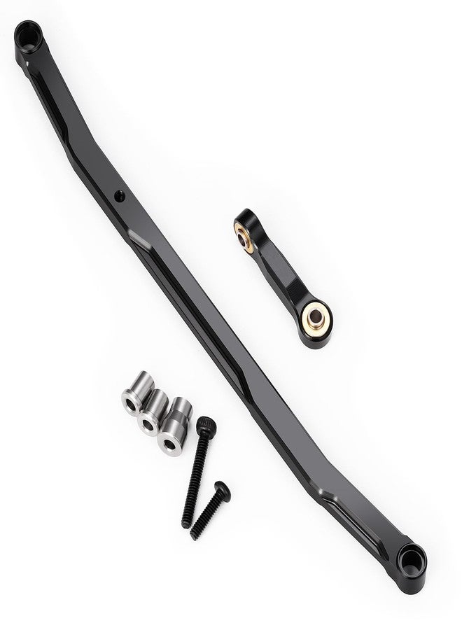 RCHUBAM 1 Set Steering Link Arm Tie Rod Aluminum Steering Linkage Link Rod Set Compatible with LOSI 1/18 Mini LMT RC Truck Crawler Car Upgrade Parts - Image 2
