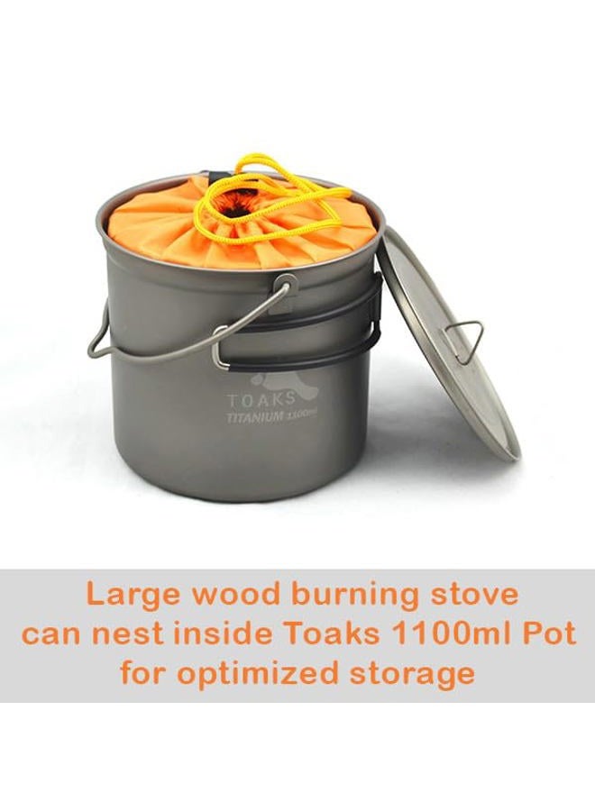 TOAKS Titanium Backpacking Wood Burning Stove - Image 4