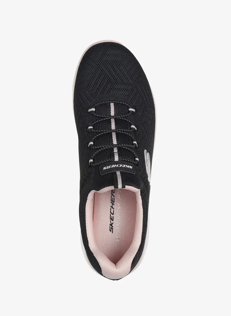 SKECHERS Women's Textured Slip-On Sports Shoes - SUMMITS