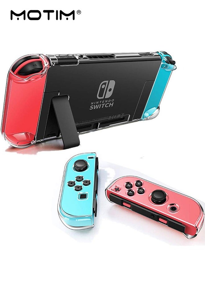 Clear Protective Case for Nintendo Switch Controller, 3 in 1 Games Shock-absorbing and Anti Drop Protective Cover, Comfort Grip Shell with Anti-Scratch Design - pzsku/Z0A4AC52DBEA2A38BF5E1Z/45/1741158655/c0e7f81b-1799-459b-8710-b0f6b49325fb