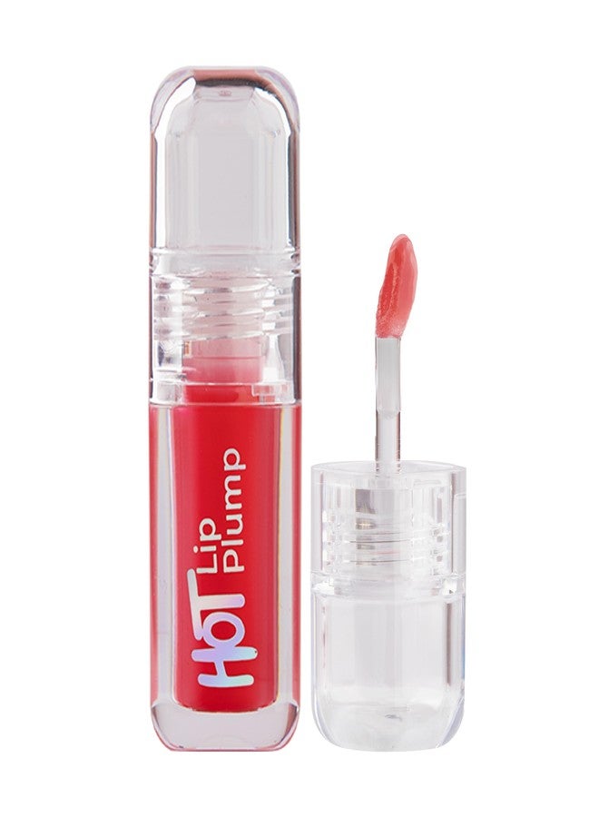 MCoBeauty Hot Lip Plump - High-Gloss Lip Enhancer, Hot Berry, Vegan, Cruelty Free Cosmetics - Image 1