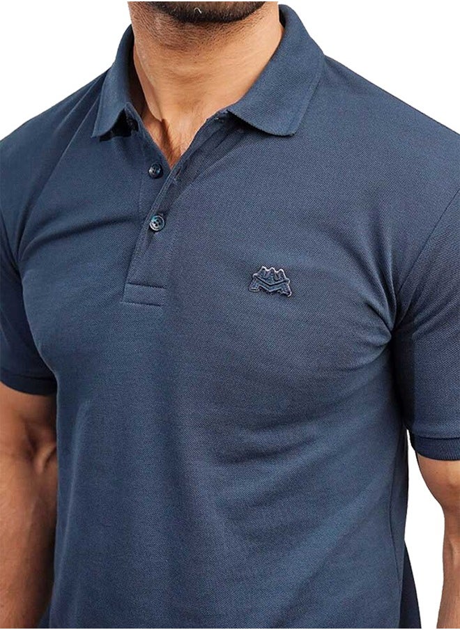 Mendeez Men’s Classic Basic Persian Blue Cotton Regular Fit Polo Neck T Shirt Casual. - pzsku/Z0A4ADAD45EC879C89C70Z/45/_/1721304310/738dc66d-d507-4a6c-af49-470d0b67b62d