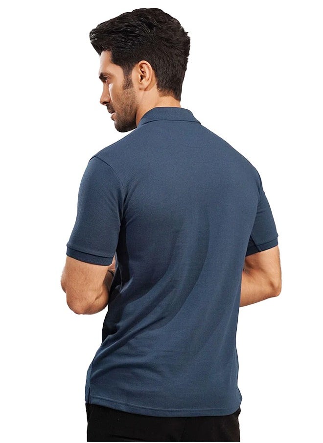 Mendeez Men’s Classic Basic Persian Blue Cotton Regular Fit Polo Neck T Shirt Casual. - pzsku/Z0A4ADAD45EC879C89C70Z/45/_/1721304382/45909f3f-c3b4-460f-8e06-350e8f44d2f4