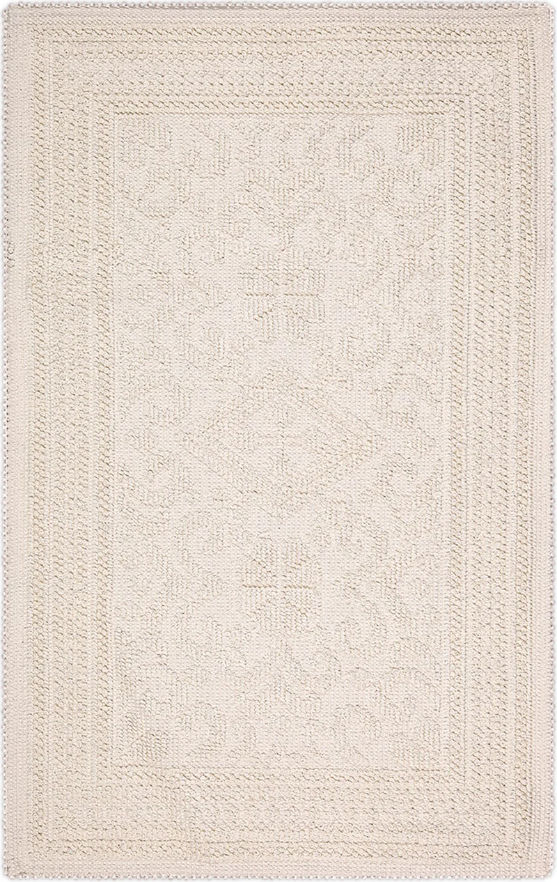 بلونيتي Inci Natural Cotton Rug 50X80 cm - Ecru
