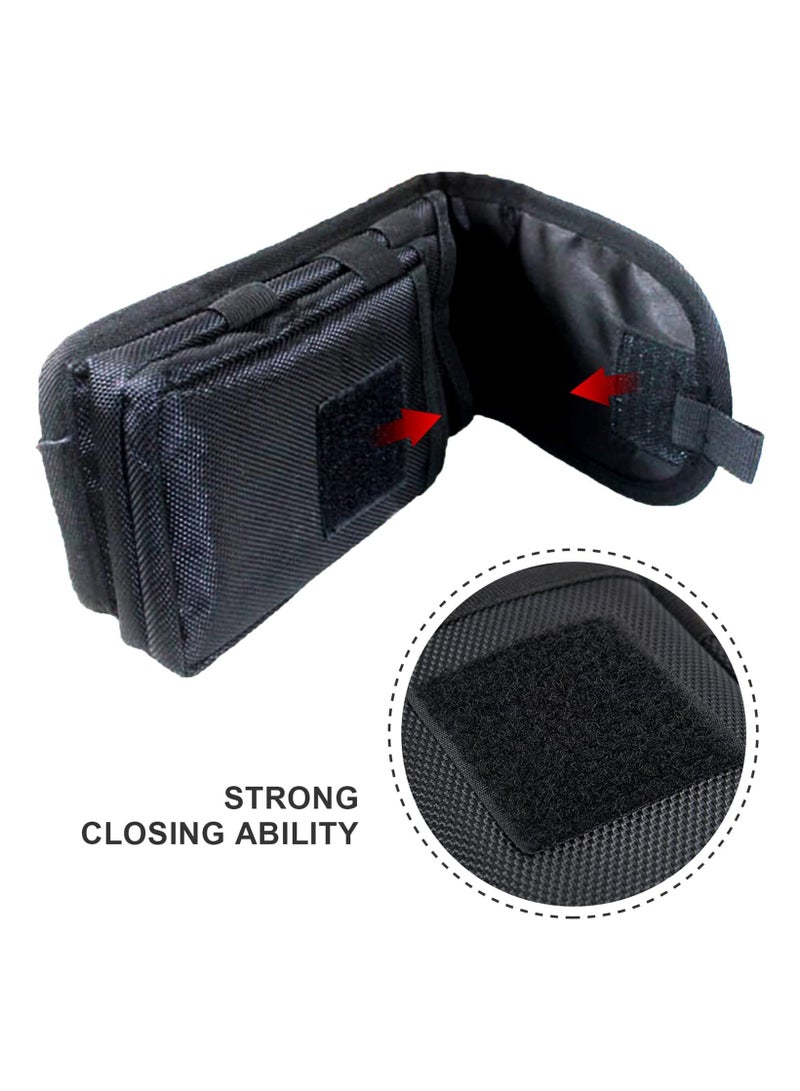 SYOSI Belt Pouch Smartphone Pouch Waist Bag Tool Holder Pouch Cell Phone Holster Men Women Waist Pocket Gifts for Sports Hiking Camping Barbeque Rescue Work Tool Belt Attachment - Image 3