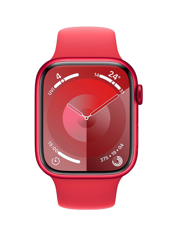 Apple Watch Series 9 Gps  Cellular 45mm Aluminium Case With Productred Sport Band  Ml Red - Image 2