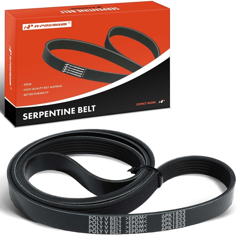 A-Premium Serpentine Belt for Mitsubishi and Porsche - Image 1