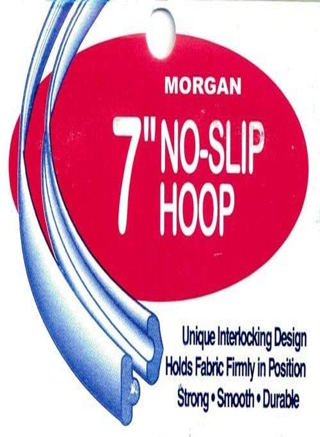 Morgan Quality Products No-Slip Embroidery Hoops Bundle, Interlocking Tongue and Groove Design (9", 7", and 5") - Image 3