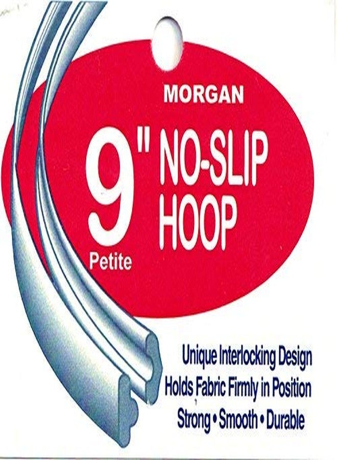 Morgan Quality Products No-Slip Embroidery Hoops Bundle, Interlocking Tongue and Groove Design (9", 7", and 5") - Image 2