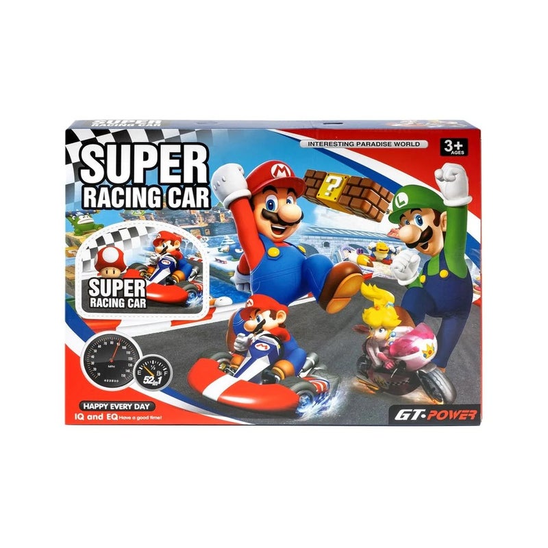 Super Mario DIY Race Track Car - 111-181F - Image 1