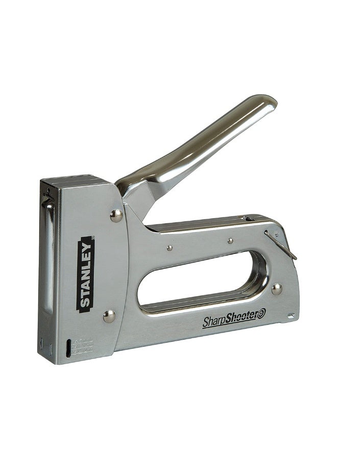 Stanley 6TR110 Classic Alloy Steel Heavy-Duty Manual Tacker - Silver - Image 1