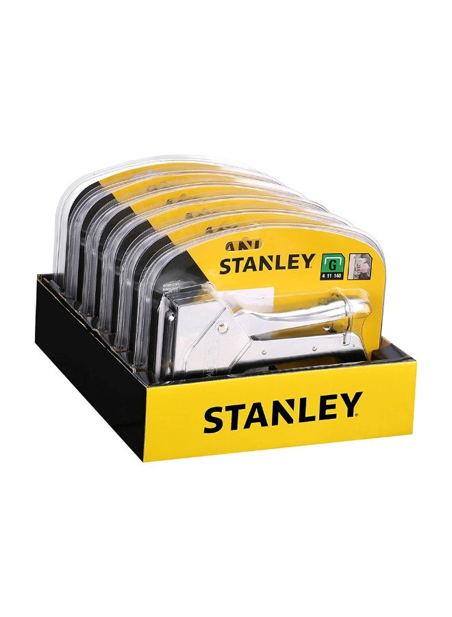 Stanley 6TR110 Classic Alloy Steel Heavy-Duty Manual Tacker - Silver - Image 5