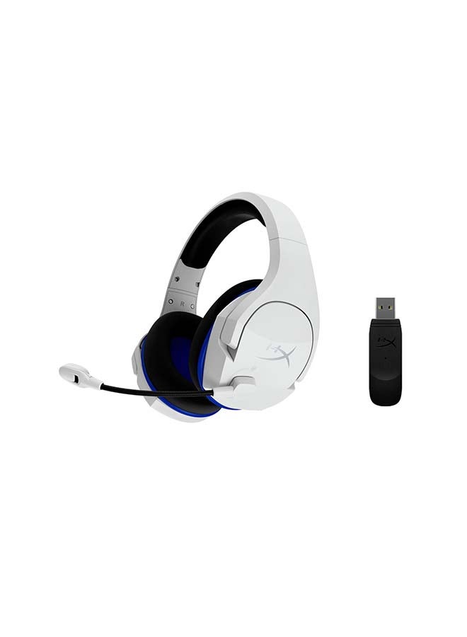 Hyperx Cloud Stinger Core – Wireless Gaming Headset, For Ps5, PS4, Pc, Upto 17 hours battery life, Lightweight, Durable Steel Sliders, Noise-Cancelling Microphone - White I 4P5J1AA - Image 4