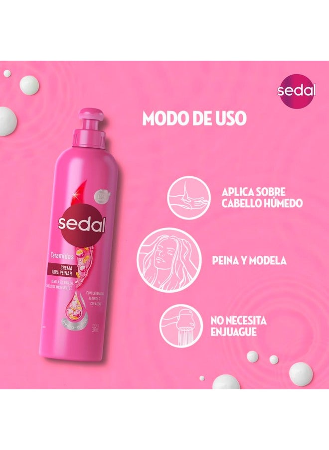 Sedal Sedal S.O.S. Ceramides with Micro Ceramides Hair Styling Cream 300 ml  - Image 2