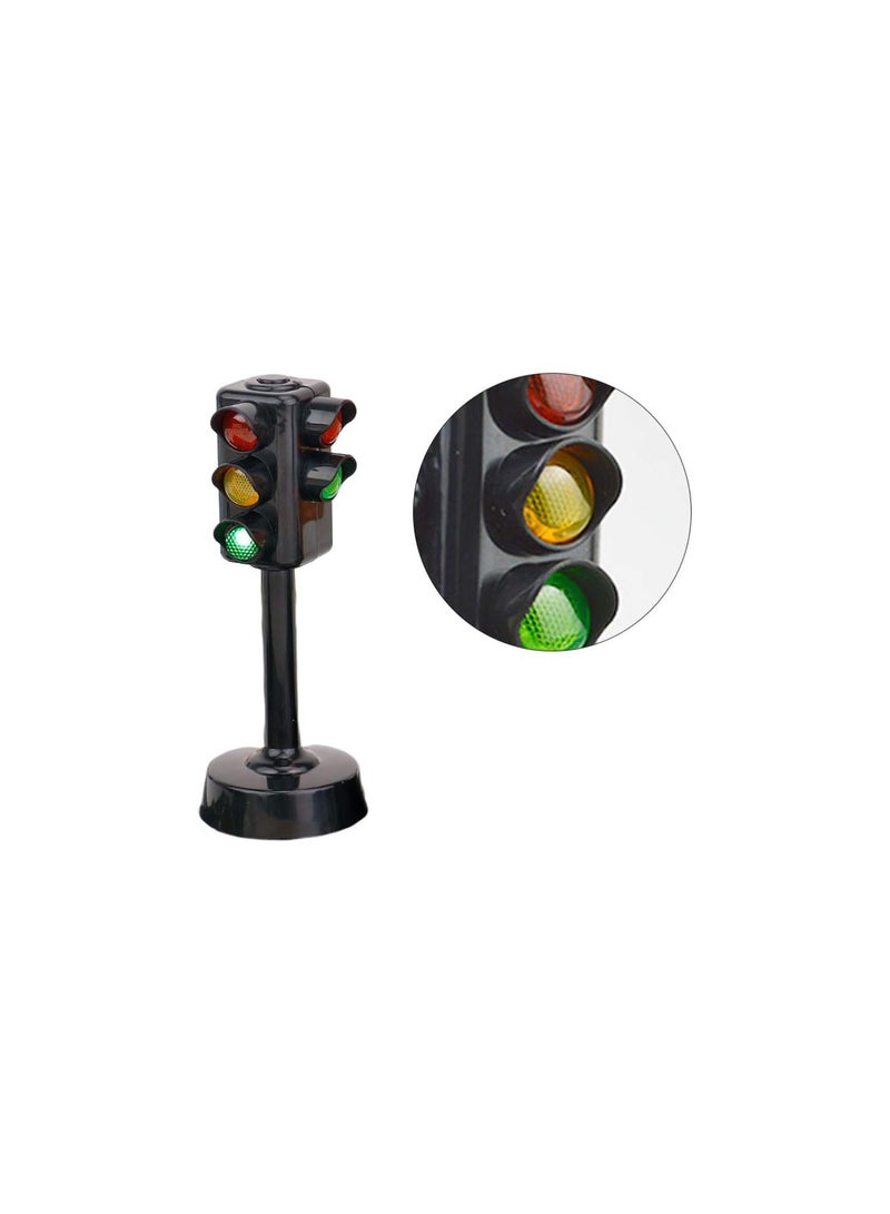 GGOOT Traffic Light Lamp with Base Mini Stop Light Lamp Decoration Signal Pretend Play Toy for Kid Bedrooms  - Image 4