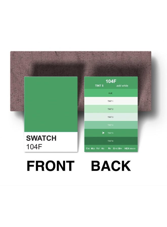 Infodeck Color Cards Deck – 200 Essential Cards for Artists & Designers │ Color Palette Swatch Reference Set for Art, Design, Branding, and UI │Glossy Laminated │ Infodeck - Image 5