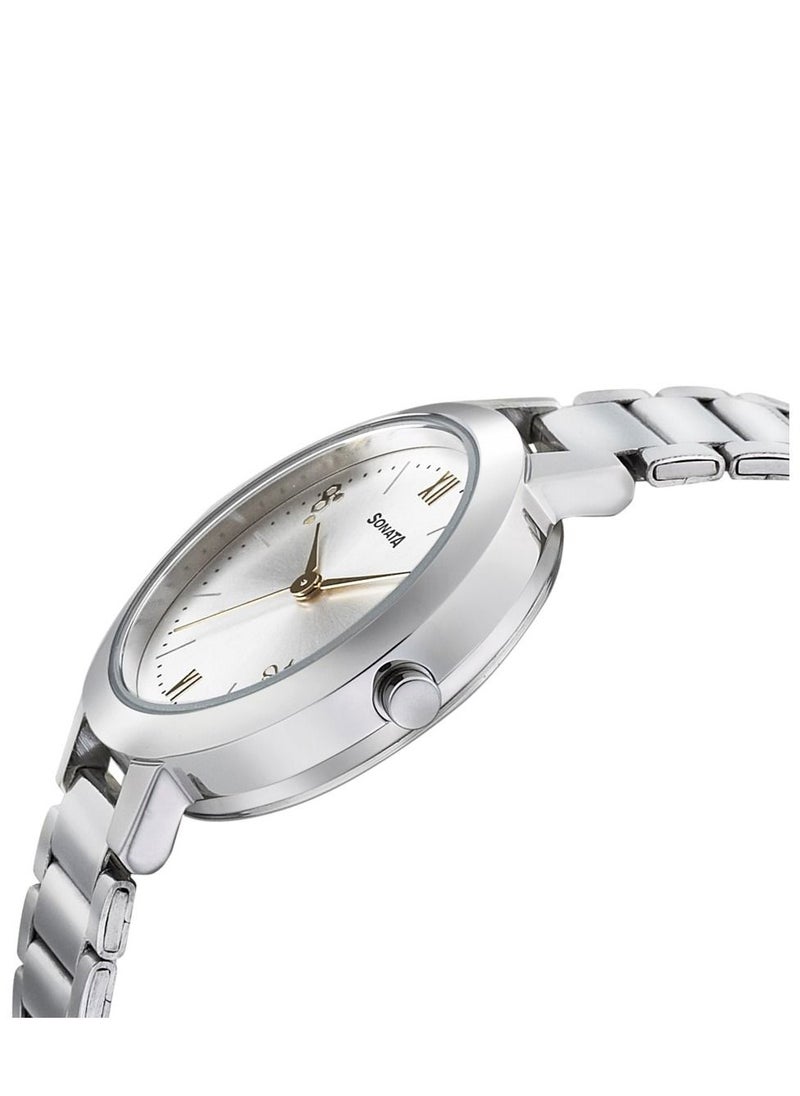 Sonata - Round Shape Stainless Steel Analog Wrist Watch - Image 1