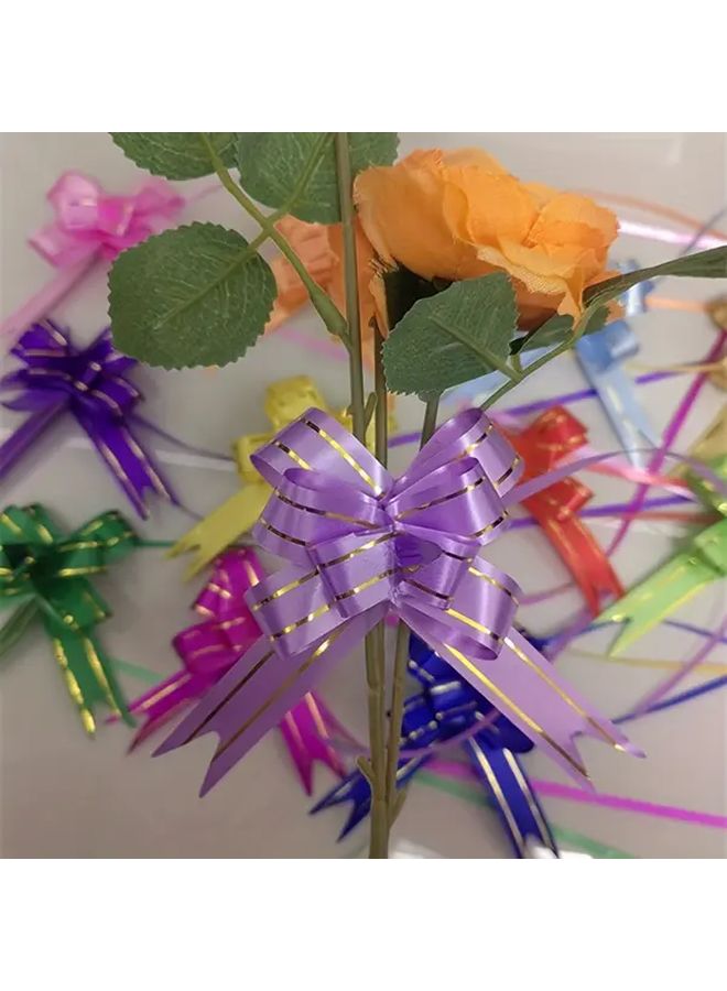 199 Pcs Multicolor Ribbon Bows For Gift Wrapping And Party Decorations - Image 1