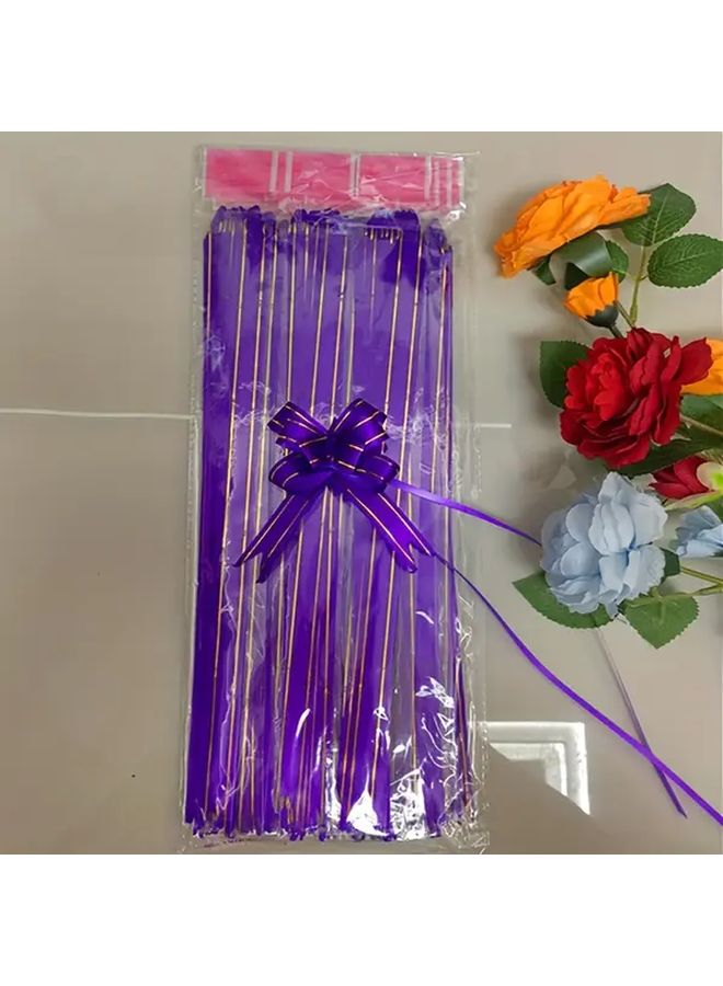 199 Pcs Multicolor Ribbon Bows For Gift Wrapping And Party Decorations - Image 3