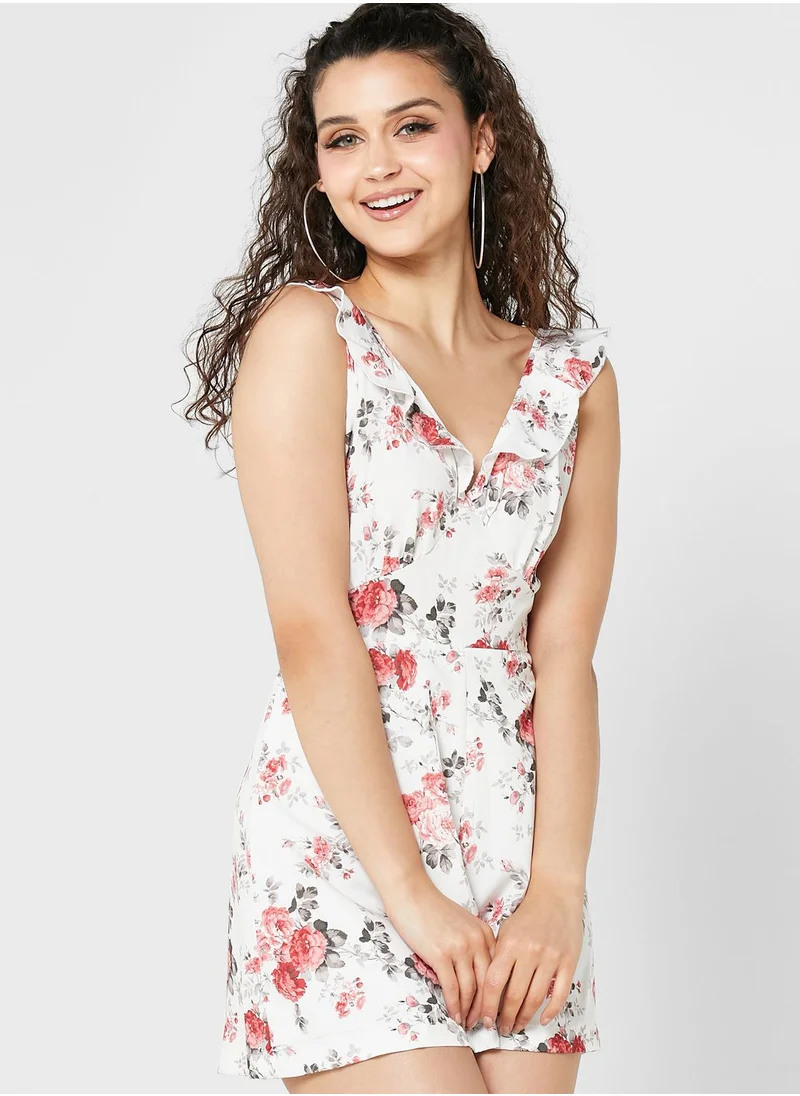 Ginger Printed Playsuit