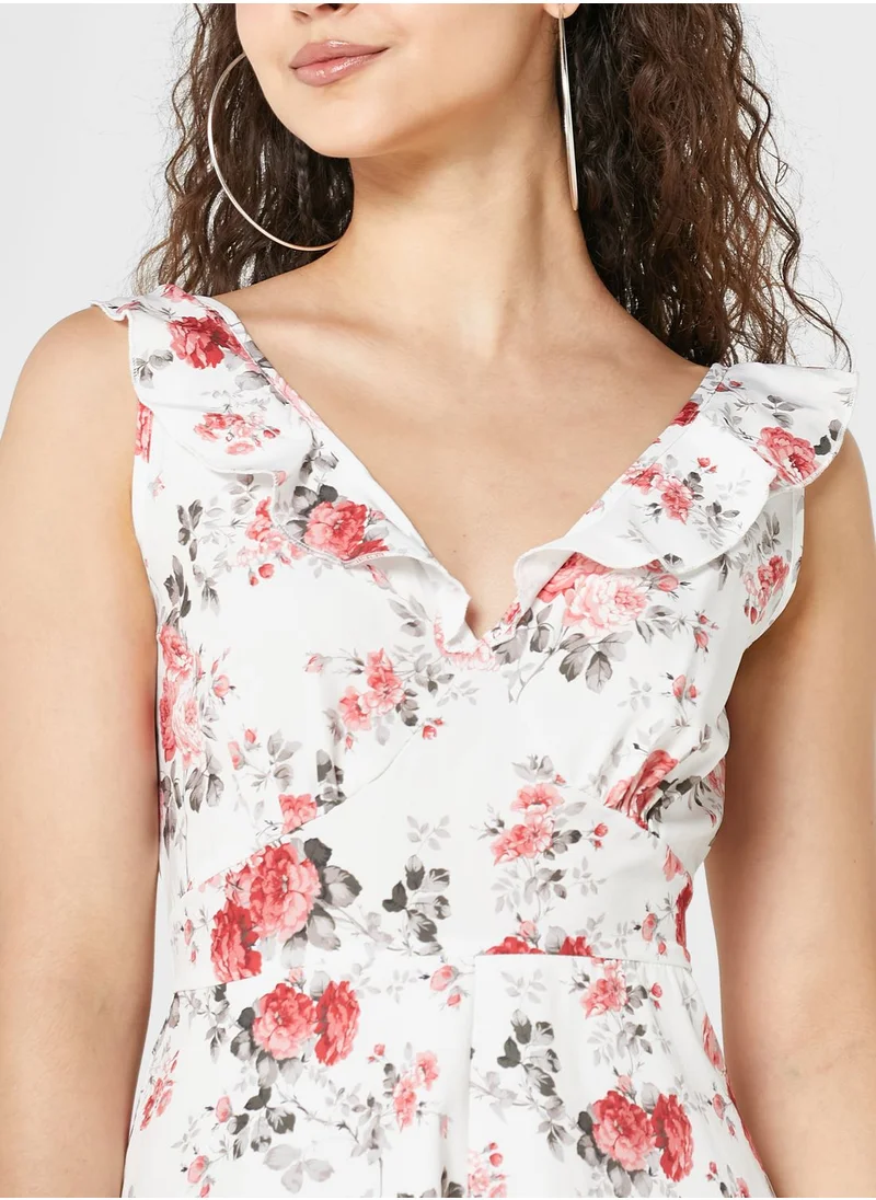 Ginger Printed Playsuit