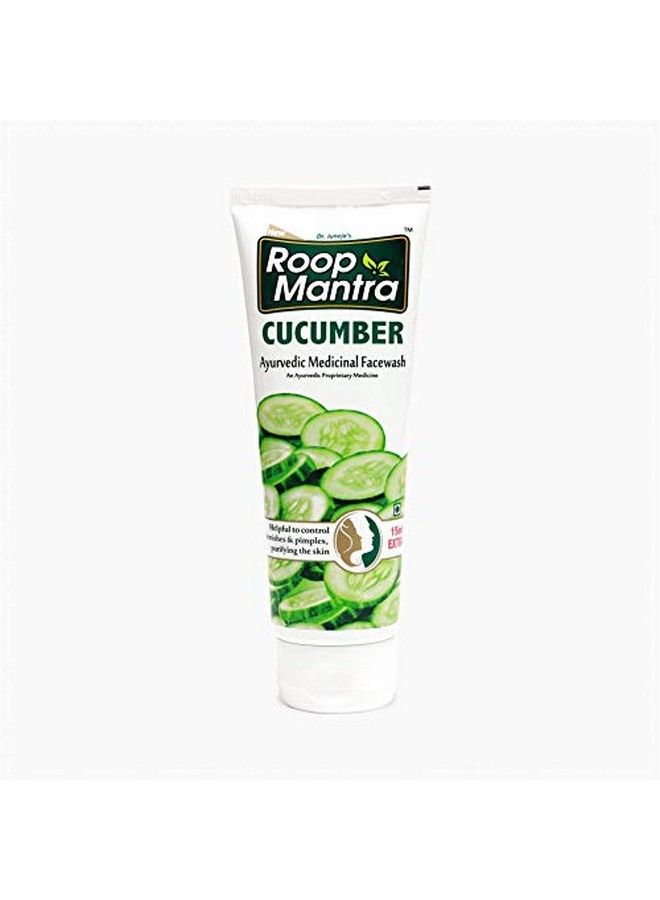 Roop Mantra Cucumber Face Wash 115 Ml (Pack Of 3) - Image 3