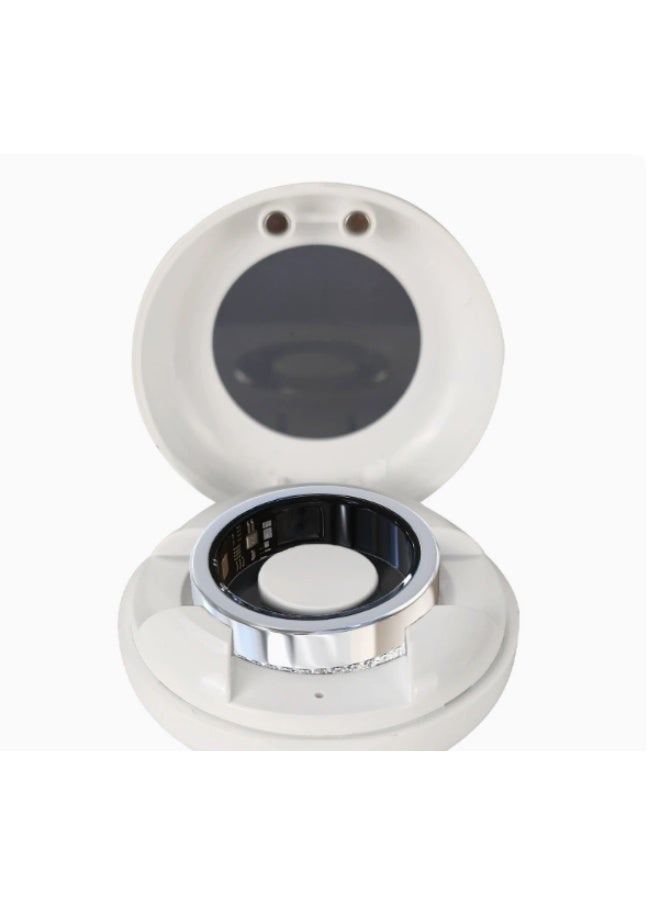 Smart Ring with Health Monitoring, IP68 Waterproof, BT 5.1, Magnetic Charging - Image 3